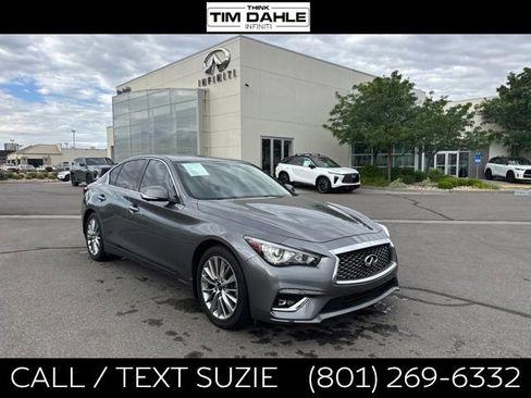Used 2022 INFINITI Q50 Luxe w/ Cargo Package AWD/4WD image 1