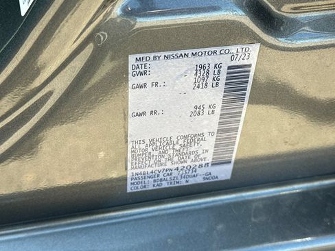 Used 2023 Nissan Altima 2.5 SR w/ SR Premium Package FWD image 27