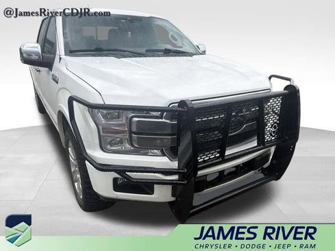 Used 2020 Ford F150 Platinum w/ Technology Package AWD/4WD image 3