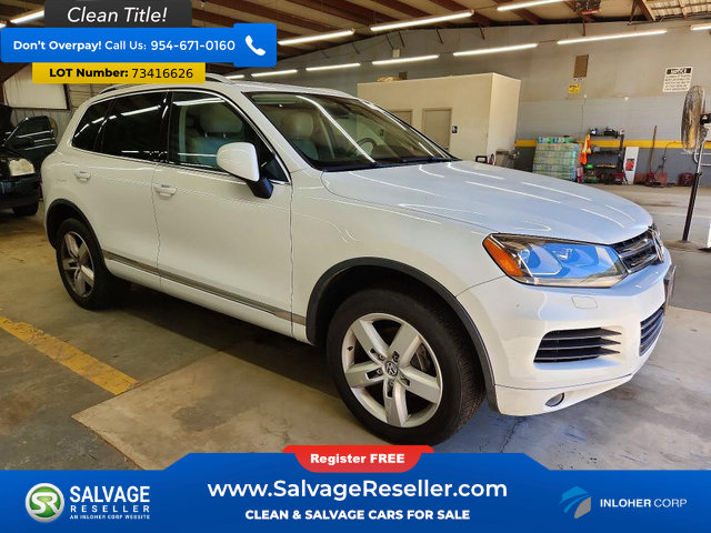 Used 2014 Volkswagen Touareg TDI AWD/4WD image 5