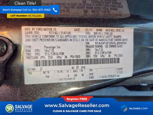 Used 2017 Ford Focus SE image 16