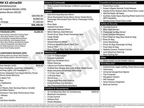 Used 2025 BMW X3 xDrive30i w/ Premium Package AWD/4WD image 23