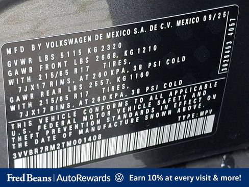 Used 2026 Volkswagen Tiguan S AWD/4WD image 32