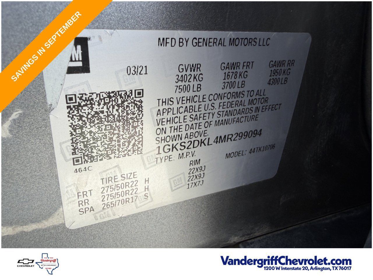 Used 2021 GMC Yukon Denali w/ Denali Premium Package AWD/4WD image 32