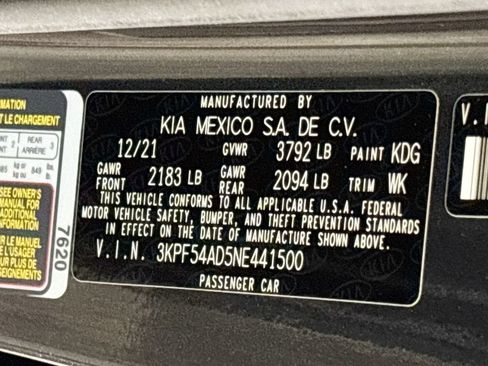 Used 2022 Kia Forte GT-Line w/ GT-Line Technology Package FWD image 26