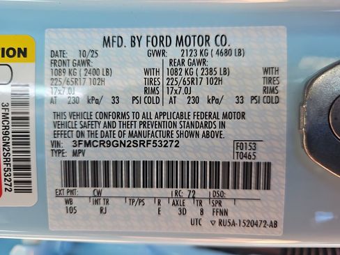 New 2025 Ford Bronco Sport Heritage w/ Convenience Package image 41