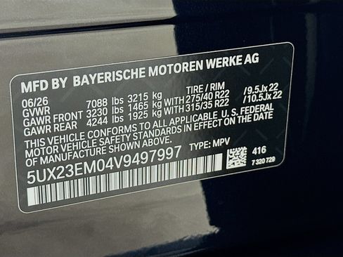 New 2027 BMW X7 xDrive40i w/ Executive Package AWD/4WD image 51