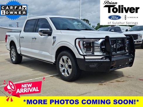 Used 2021 Ford F150 Platinum w/ Equipment Group 701A High AWD/4WD image 1