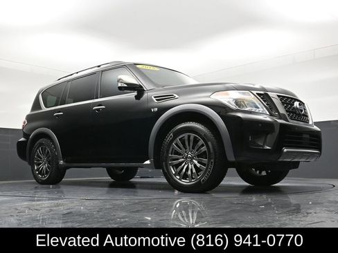 Used 2018 Nissan Armada Platinum w/ Captain Seat Package AWD/4WD image 33