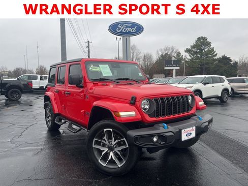 Used 2024 Jeep Wrangler Sport S 4xe image 1