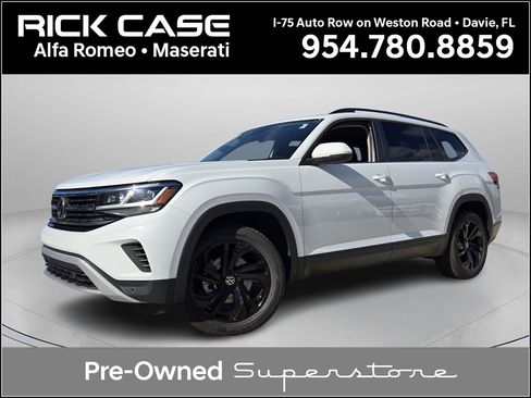 Used 2022 Volkswagen Atlas SE image 1
