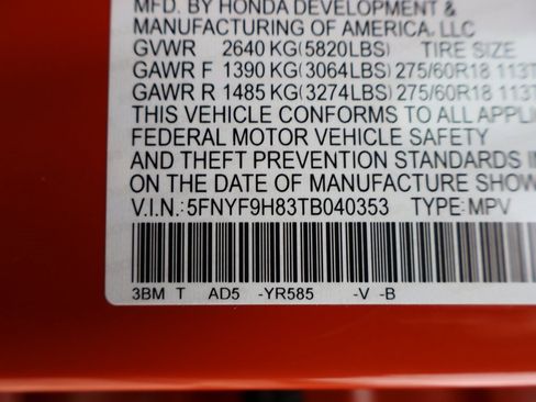 New 2026 Honda Passport TrailSport Elite image 36