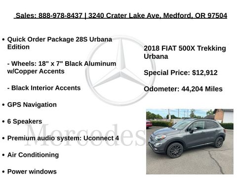 Used 2018 FIAT 500X Trekking FWD image 12