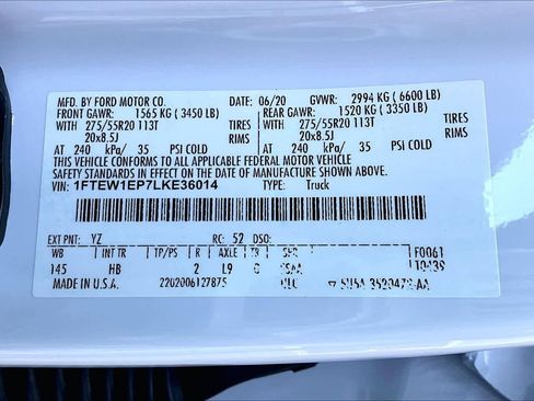 Used 2020 Ford F150 Lariat image 34