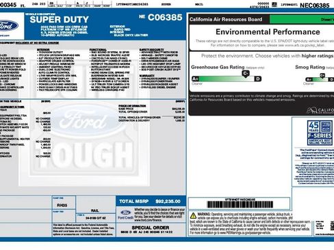 Used 2022 Ford F450 Platinum w/ FX4 Off-Road Package AWD/4WD image 27