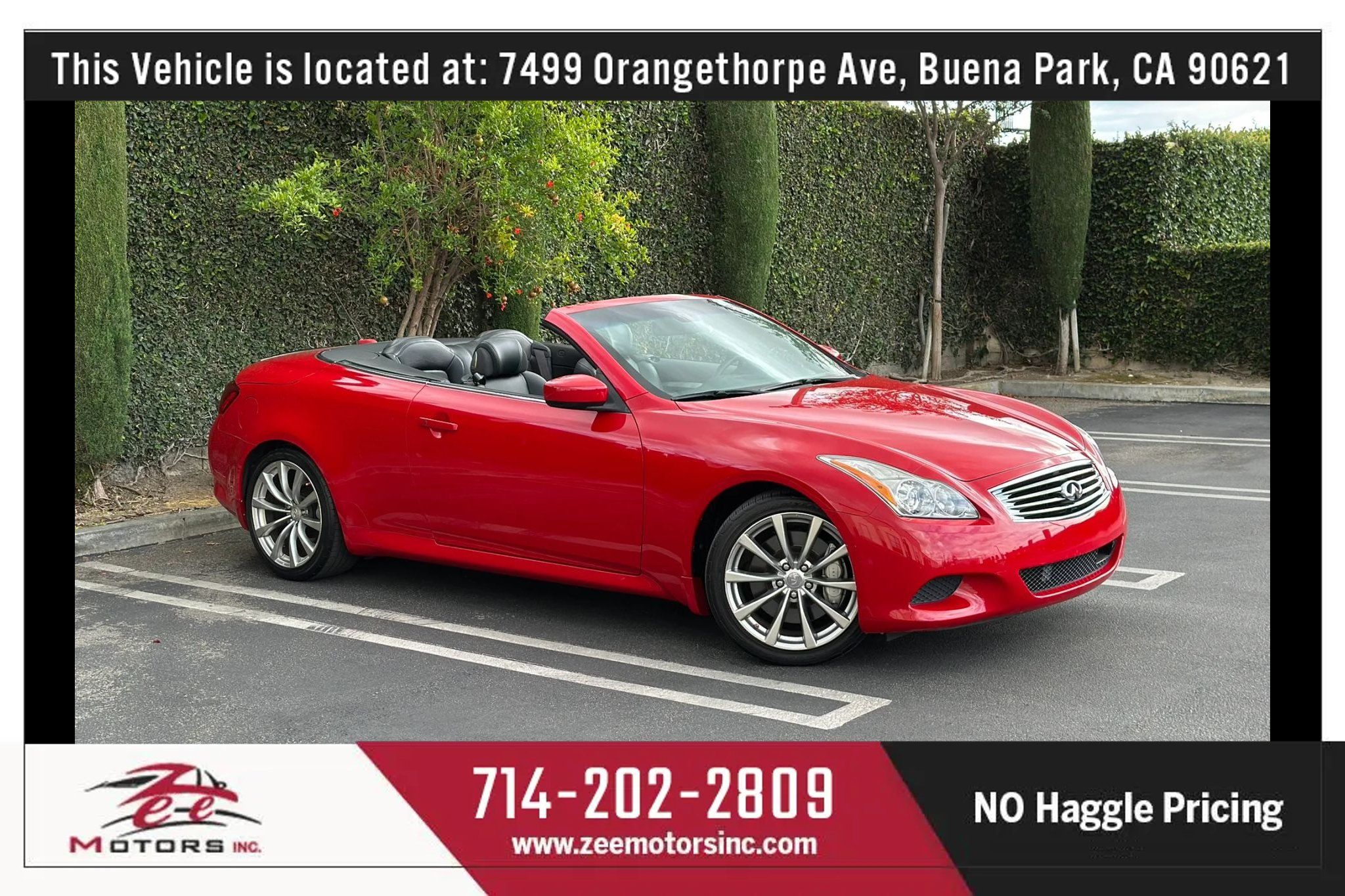 Used 2009 INFINITI G37 Sport w/ Premium Pkg RWD image 1