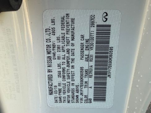 Used 2019 INFINITI Q60 Red Sport 400 w/ Proassist Package image 36