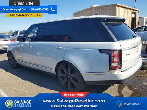 Used 2016 Land Rover Range Rover Long Wheelbase Autobiography AWD/4WD image 3