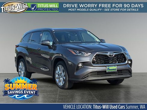 Used 2023 Toyota Highlander Limited AWD/4WD image 1