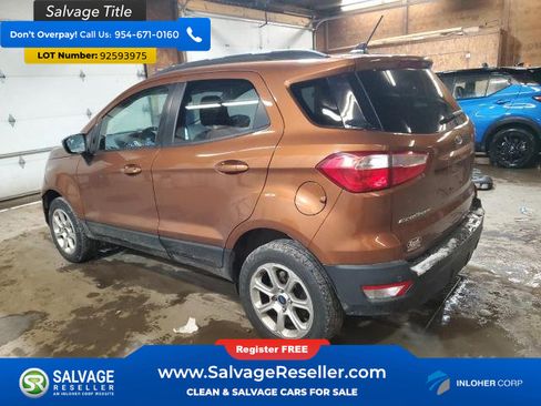 Used 2018 Ford EcoSport SE w/ SE Convenience Package AWD/4WD image 3