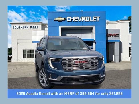 New 2026 GMC Acadia Denali w/ Super Cruise Package image 1