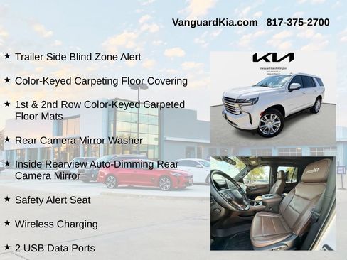 Used 2021 Chevrolet Tahoe High Country w/ Premium Package AWD/4WD image 30
