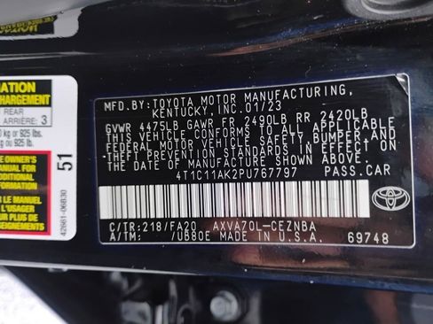 Used 2023 Toyota Camry LE FWD image 72