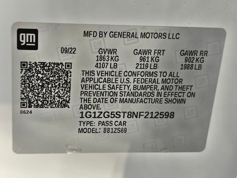 Used 2022 Chevrolet Malibu RS image 47