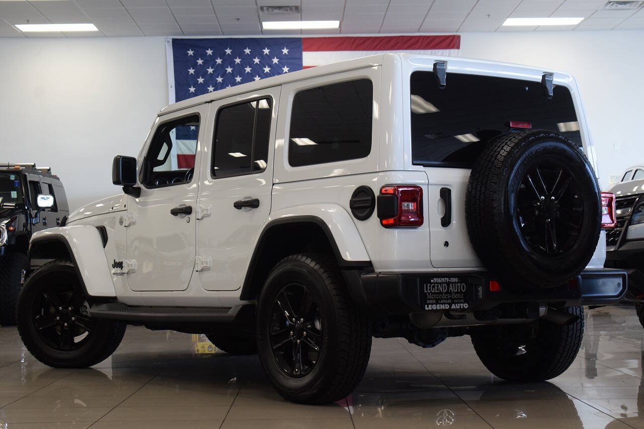 Used 2020 Jeep Wrangler Unlimited Sahara AWD/4WD image 6