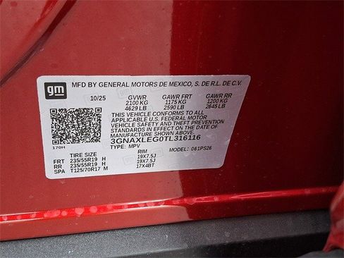 New 2026 Chevrolet Equinox RS image 17