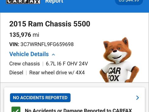 Used 2015 RAM 5500 Tradesman w/ Ambulance Prep Group AWD/4WD image 13