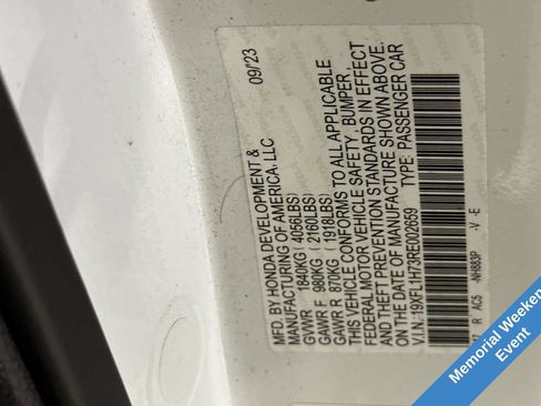 Used 2024 Honda Civic EX-L image 35
