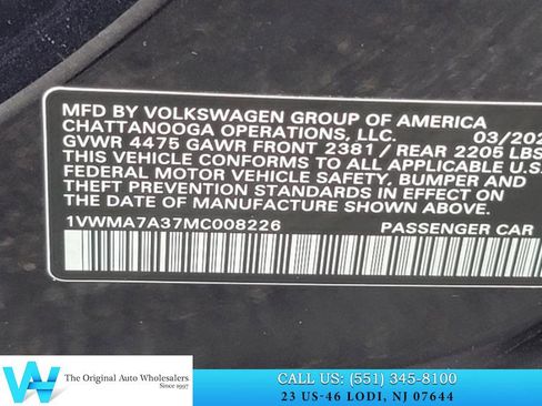 Used 2021 Volkswagen Passat 2.0T R-Line image 25