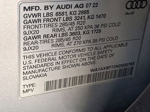 Used 2022 Audi Q7 3.0T Premium w/ Convenience Package image 28