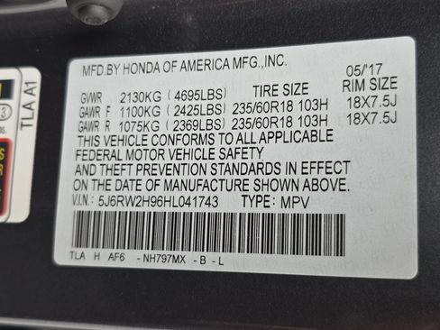 Used 2017 Honda CR-V Touring image 36
