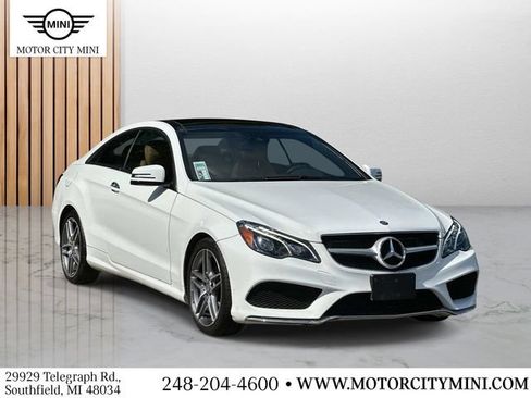 Used 2017 Mercedes-Benz E 400 4MATIC Coupe w/ Premium 2 Package image 1