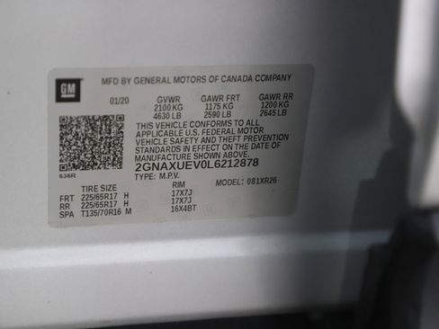 Used 2020 Chevrolet Equinox LT image 29