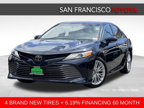 Certified 2018 Toyota Camry XLE w/ Audio Package FWD image 1