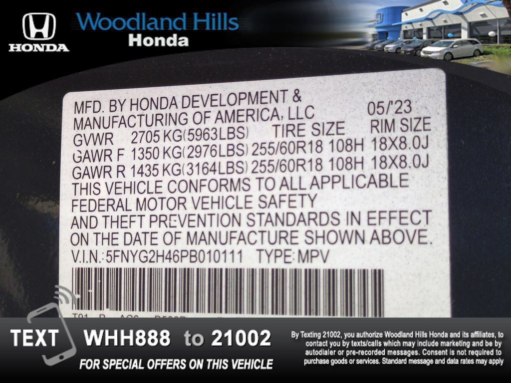 Certified 2023 Honda Pilot EX-L image 26