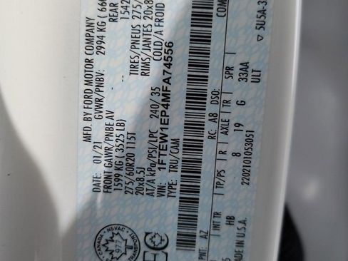 Used 2021 Ford F150 Lariat w/ Equipment Group 502A High image 35