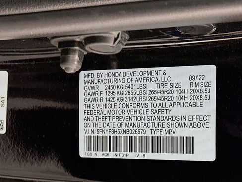 Used 2022 Honda Passport EX-L image 12