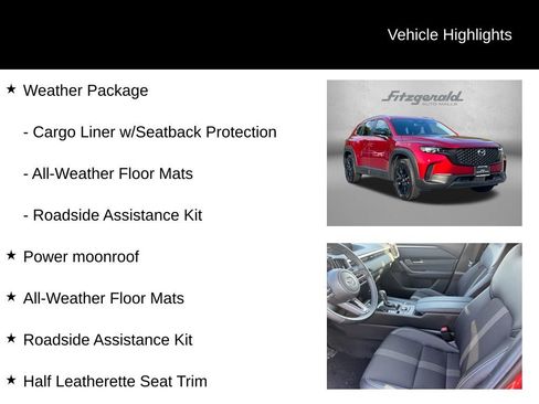 Certified 2025 MAZDA CX-50 AWD 2.5 S w/ Weather Package image 9
