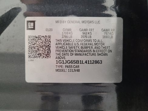 Used 2020 Chevrolet Sonic LT FWD image 33