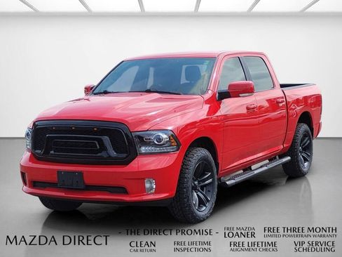 Used 2018 RAM 1500 Sport w/ Quick Order Package 22Q Night AWD/4WD image 1