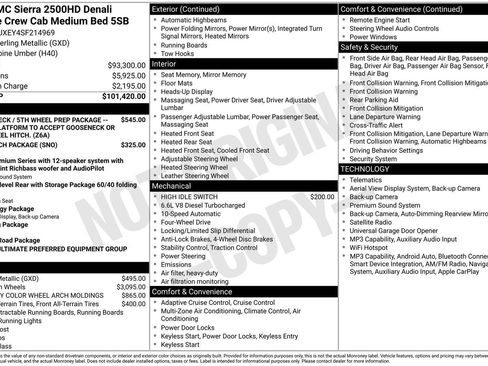 Used 2025 GMC Sierra 2500 Denali Ultimate AWD/4WD image 37