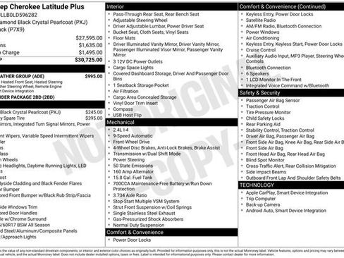 Used 2020 Jeep Cherokee Latitude Plus w/ Cold Weather Group image 1