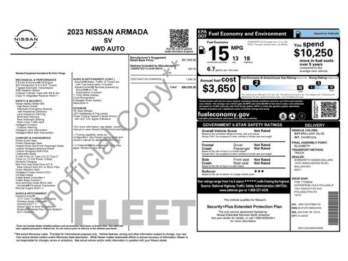 Used 2023 Nissan Armada SV AWD/4WD image 11