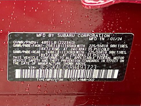Used 2024 Subaru Forester Limited AWD/4WD image 33