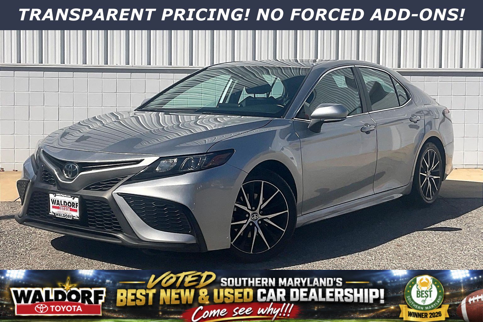 Used 2023 Toyota Camry SE w/ Cold Weather Package FWD image 1