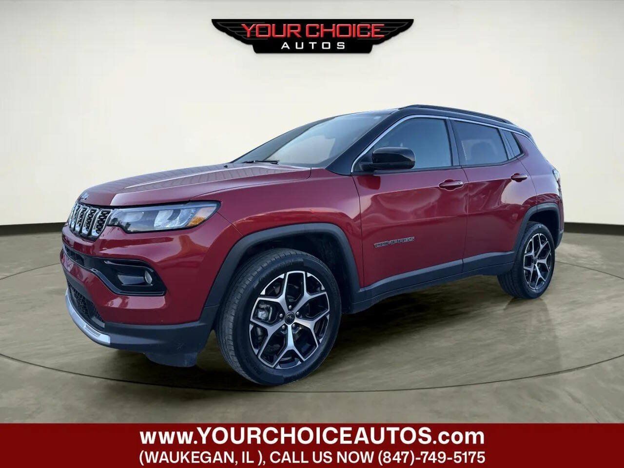 Used 2025 Jeep Compass Limited AWD/4WD image 1